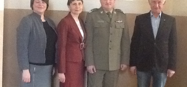 Generał Brygady Sławomir Owczarek z wizytą w naszym Liceum